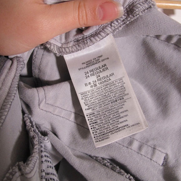 GAP 1969 Skinny Gray Jeans - Picture 9 of 13